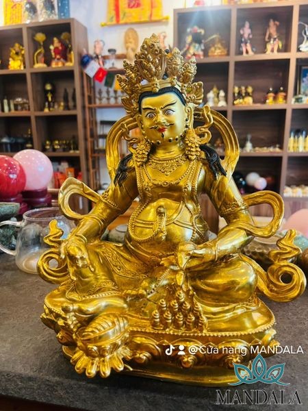 Tôn tượng Hoàng Thần Tài 33cm - Tây Tạng