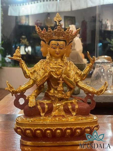Tôn tượng Phật Đảnh Tôn Thắng 21cm