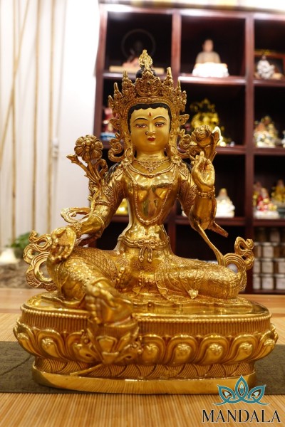 TƯỢNG TARA XANH 33CM